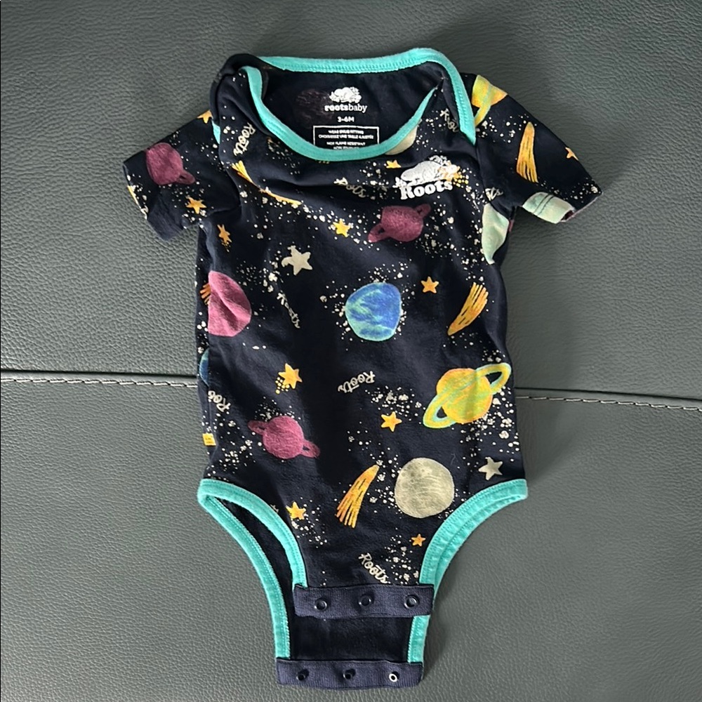Roots Baby Space Onesie Tee Shirt
